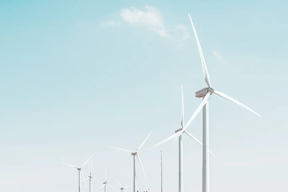 Windkraft-Anlagen