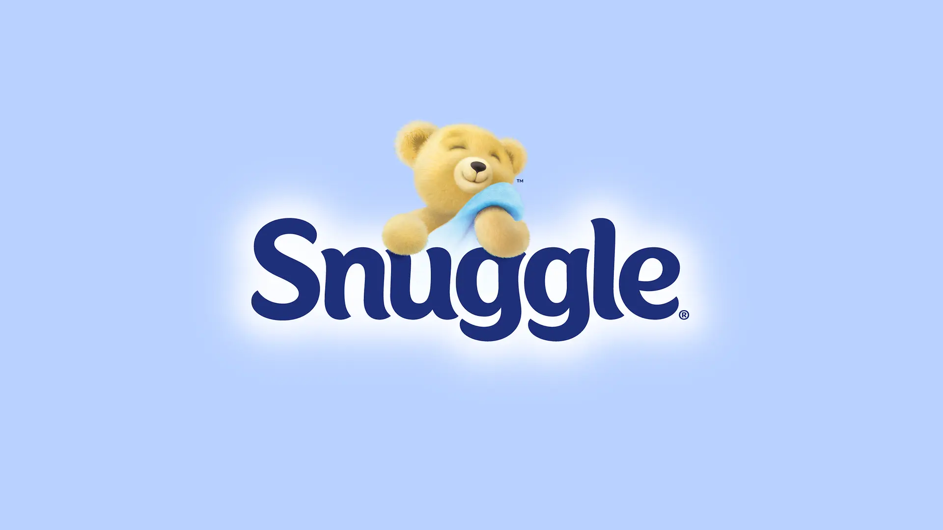 Medvídek Snuggle – maskot aviváže Snuggle.