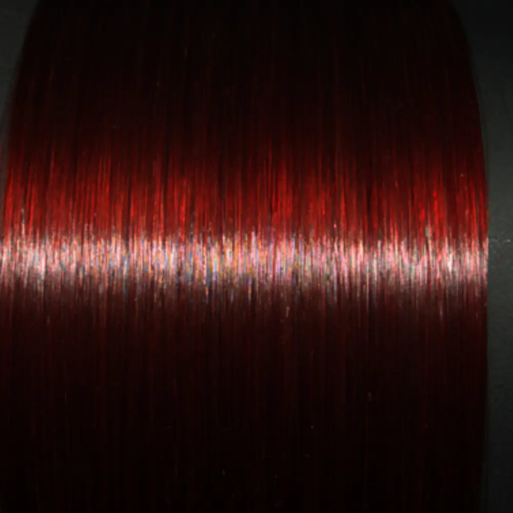 
Měření lesku u barevných pramenů vlasů