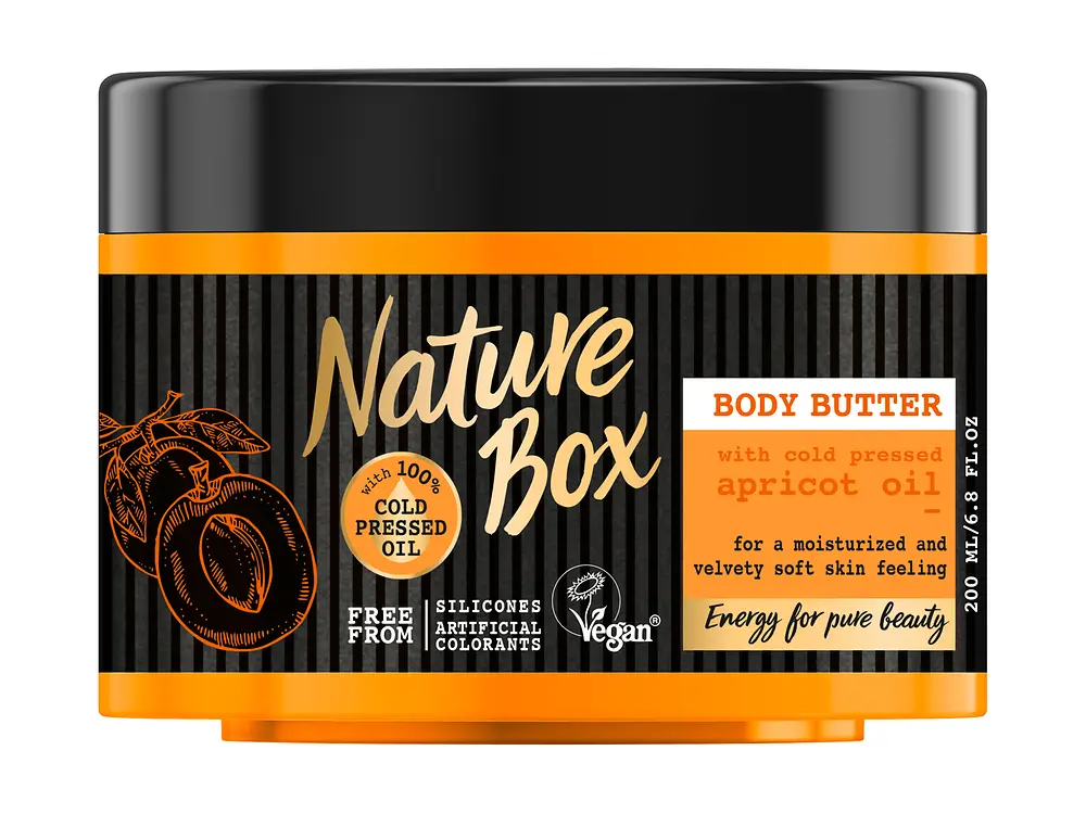 Nature Box Meruňka Tělové máslo, cena 149,90 Kč
