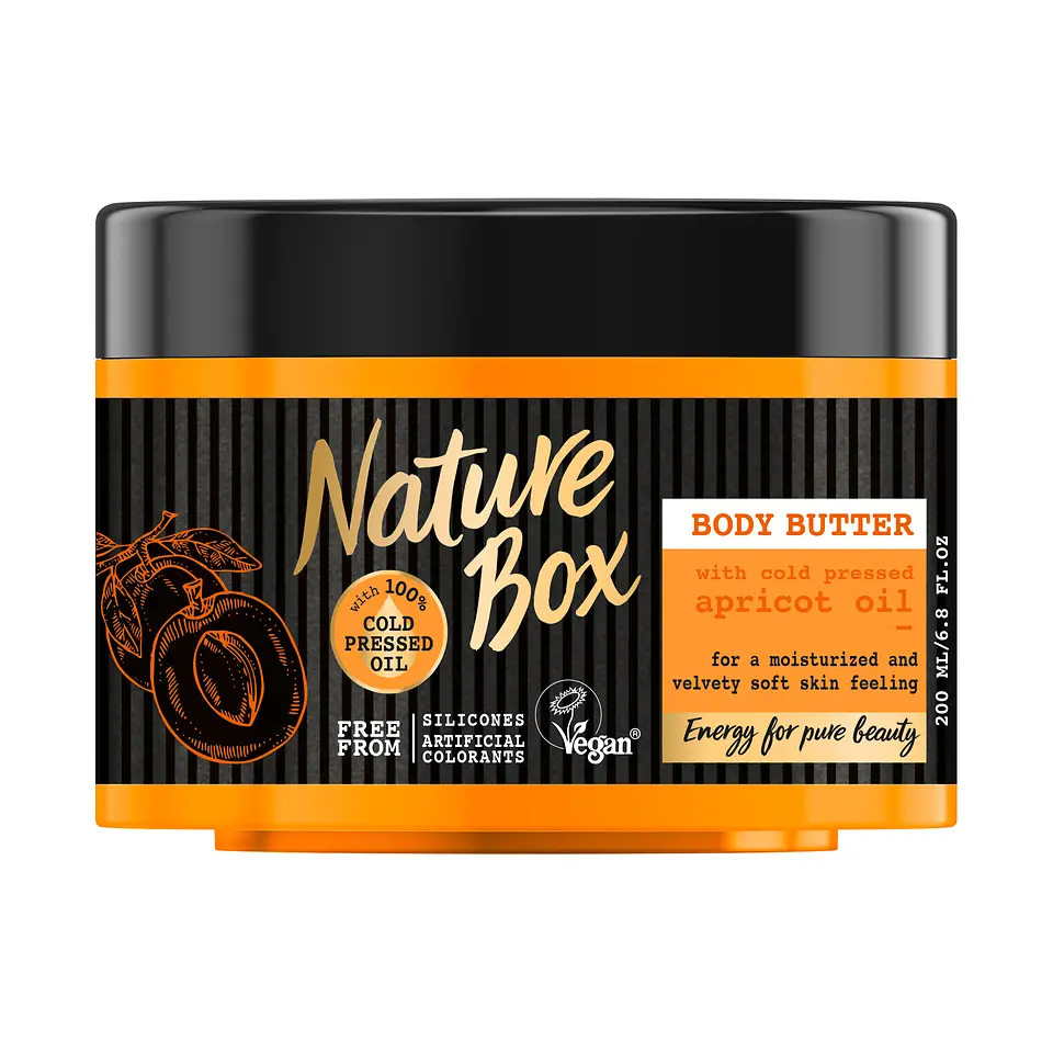 Nature Box Meruňka Tělové máslo, cena 149,90 Kč